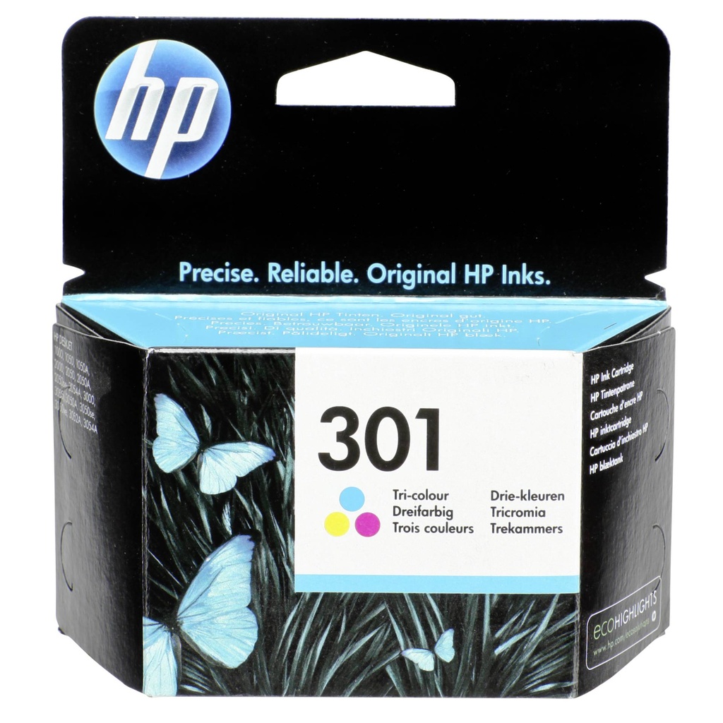 HP CH 562 EE ink cartridge 3-colors No. 301