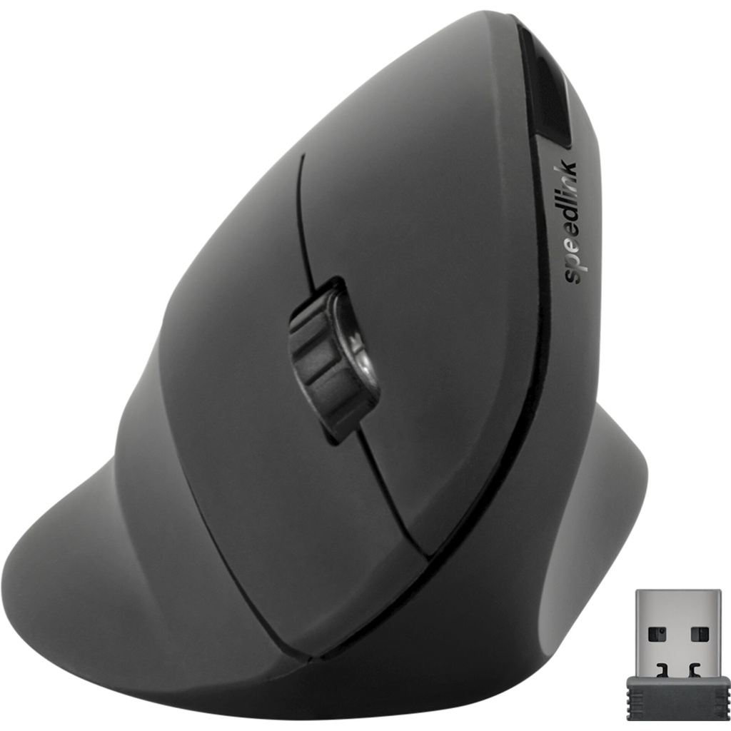 Speedlink PIAVO Ergonomic Vertical Mouse Wireless black
