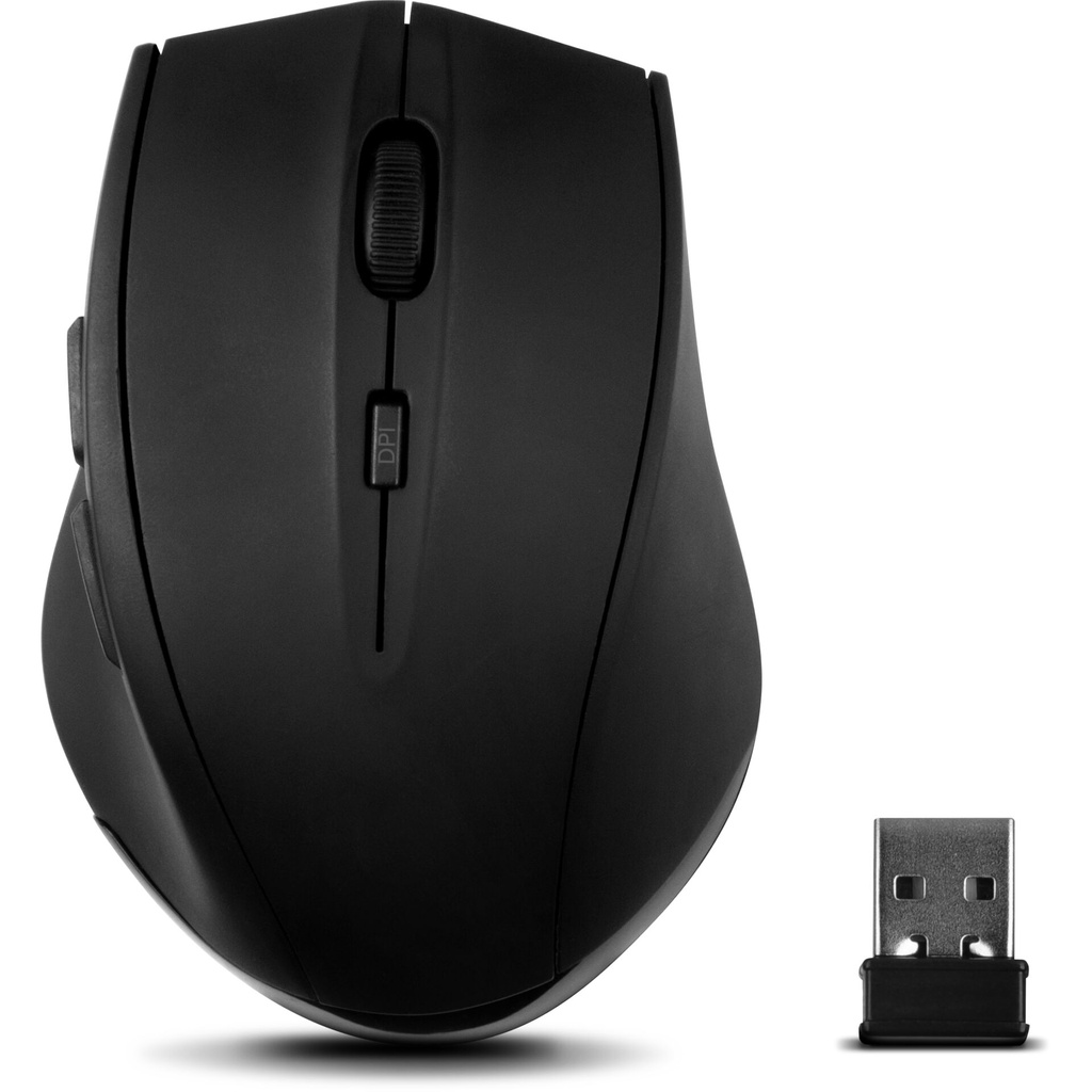 Speedlink CALADO Silent Mouse Wireless USB, rubber-black