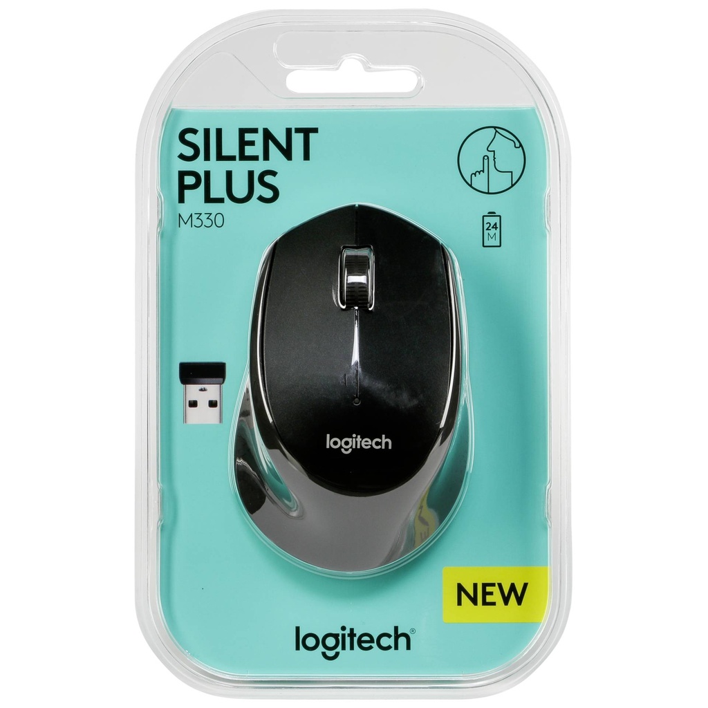 Logitech M330 Silent Plus black