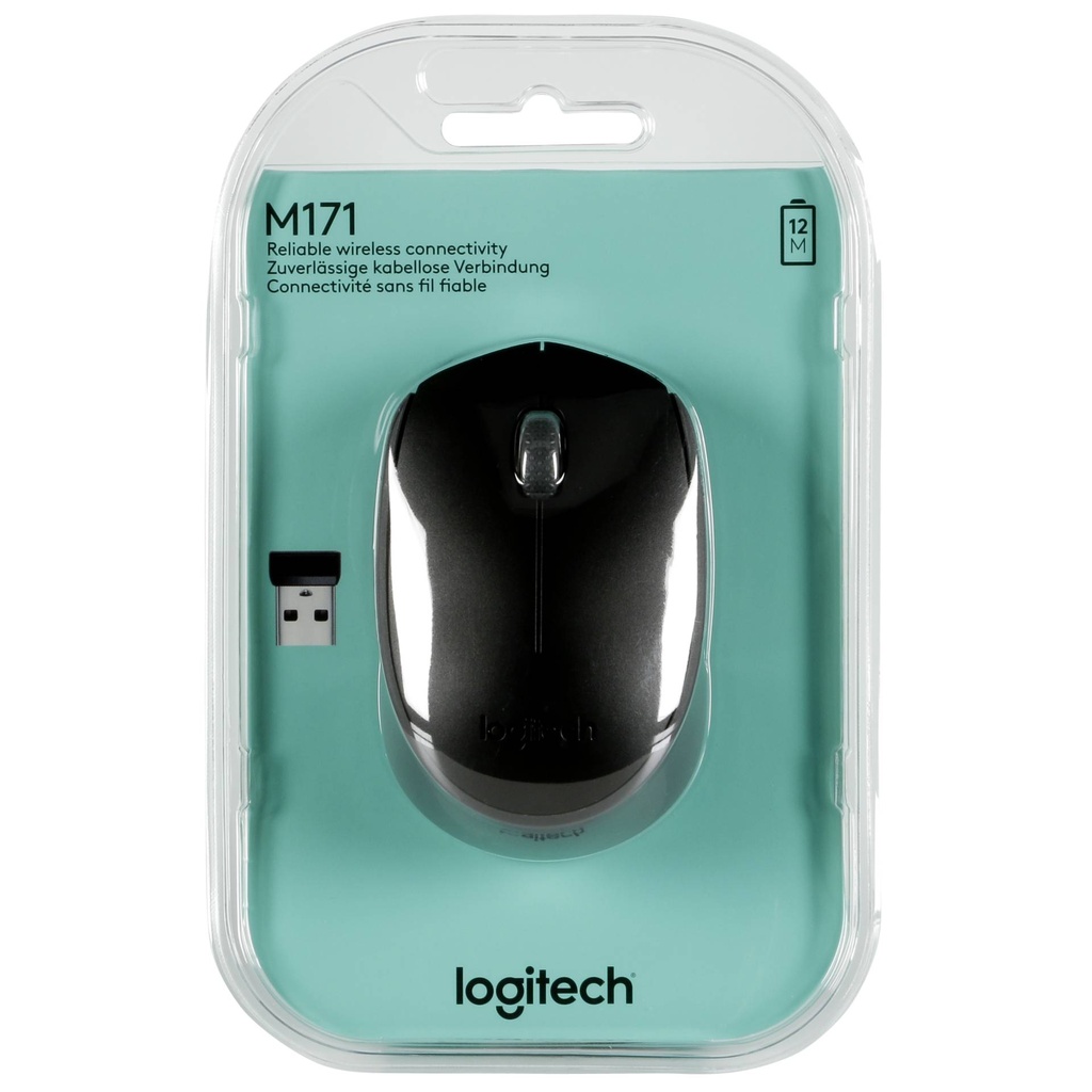 Logitech M171 Wireless Mouse black