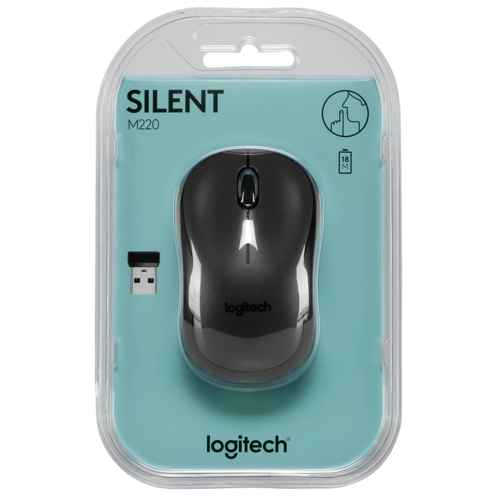 Logitech M220 Silent anthracite