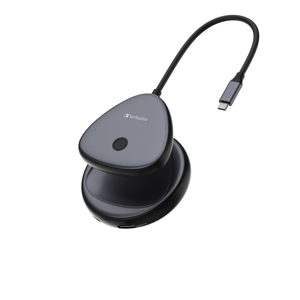 Verbatim Share My Screen USB-C Wireless Displ. Ad. 4K/Hub 32147