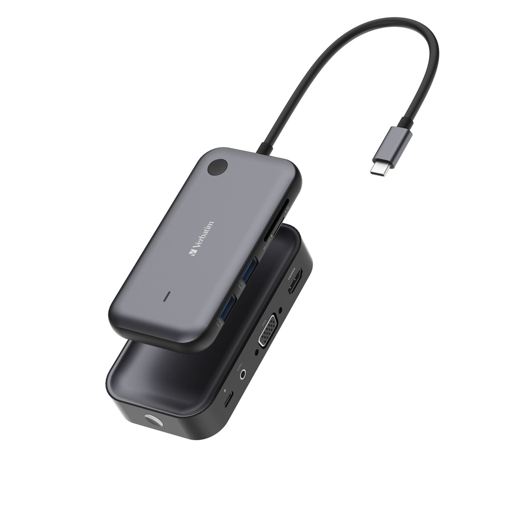 Verbatim Share My Screen USB-C Wirel.Displ.Ad. 1080P/Hub  32146