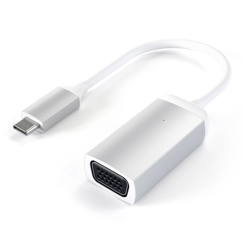 Satechi Type-C to VGA Adapter silver