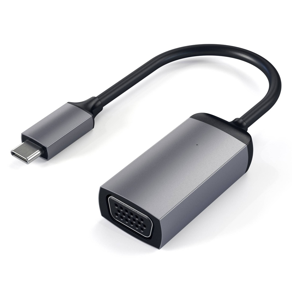Satechi Type-C to VGA Adapter space gray
