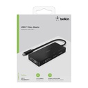 Belkin USB-C to HDMI / VGA / DisplayPort-Adapter   AVC003btBK