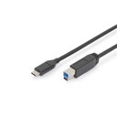 DIGITUS USB Type-C Cable Type-C to USB 3.0      AK-300149-018-S