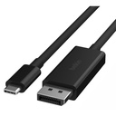 Belkin USB-C to  DisplayPort Cable 1,4m black AVC014bt2MBK
