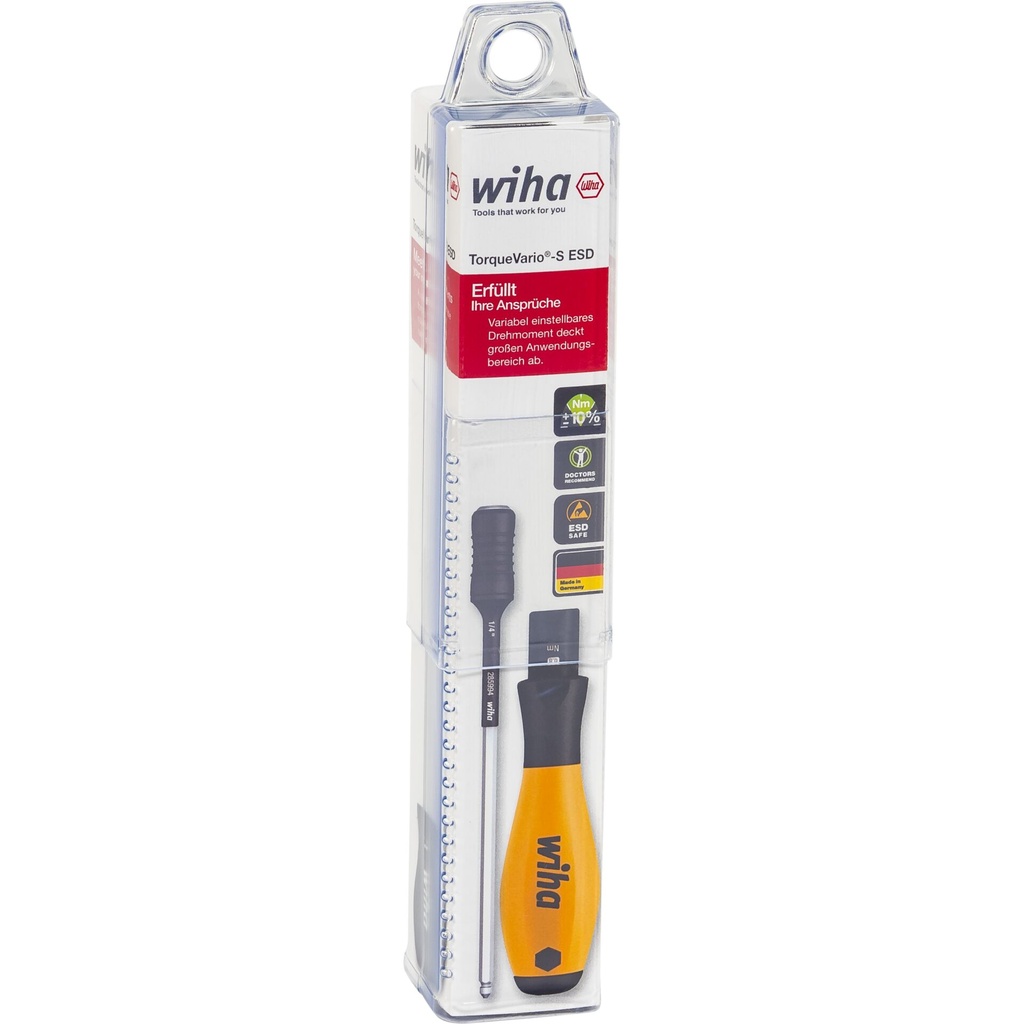 Wiha 2882 TorqueVario-S ESD 0,1-0,6 Nm 10