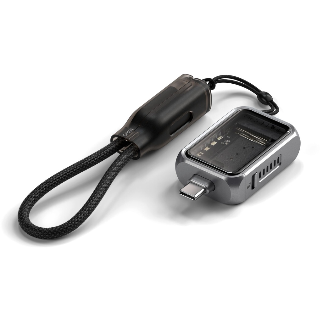 Satechi USB-C Mini NVMe SSD Enclosure space grey
