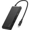 Belkin CONNECT USB-C 8-in-1 Hub Dual USB-C Ports schw.INC024hqBK