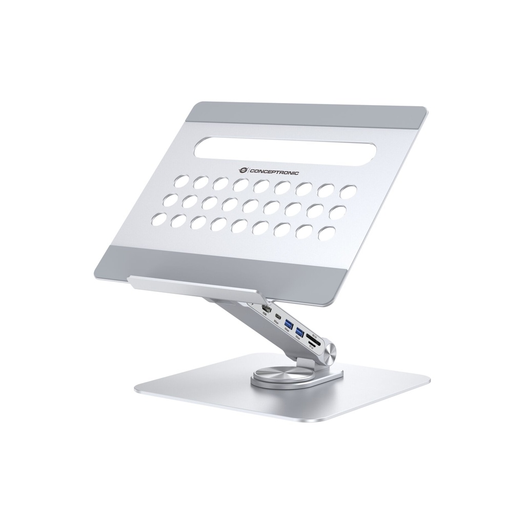 Conceptronic DONN27G Dockingstation + Notebbokständer