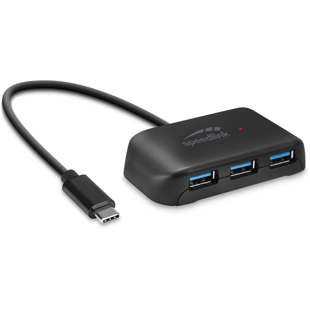 Speedlink SNAPPY EVO USB Hub 4-Port, Type-C to USB 3.0