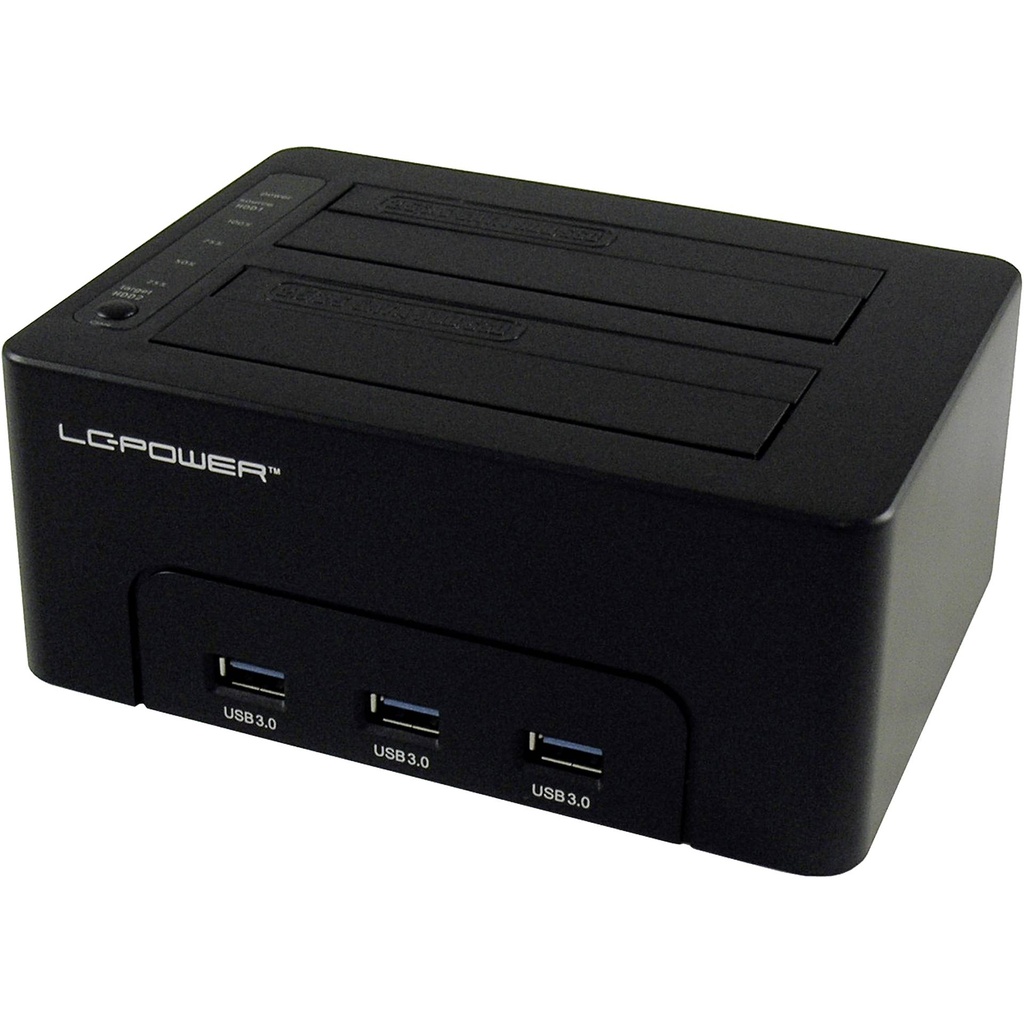 LC-Power LC-DOCK-U3-HUB HDD docking station