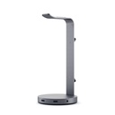 Satechi Aluminum Headphone Stand Hub space grey