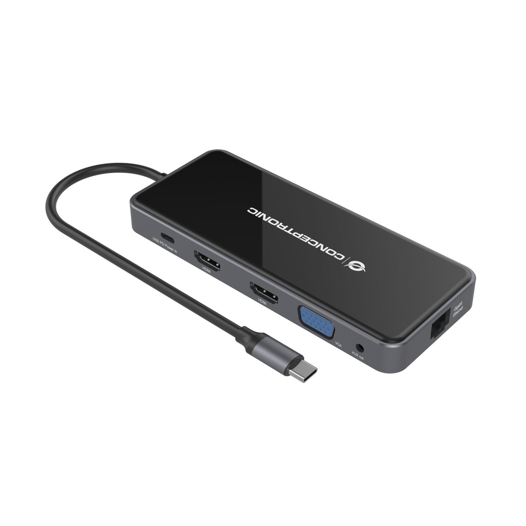 Conceptronic DONN15G 12-in-1 USB 3.2