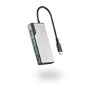 Alogic Fusion Core USB-C 5-Port Hub Space Gray