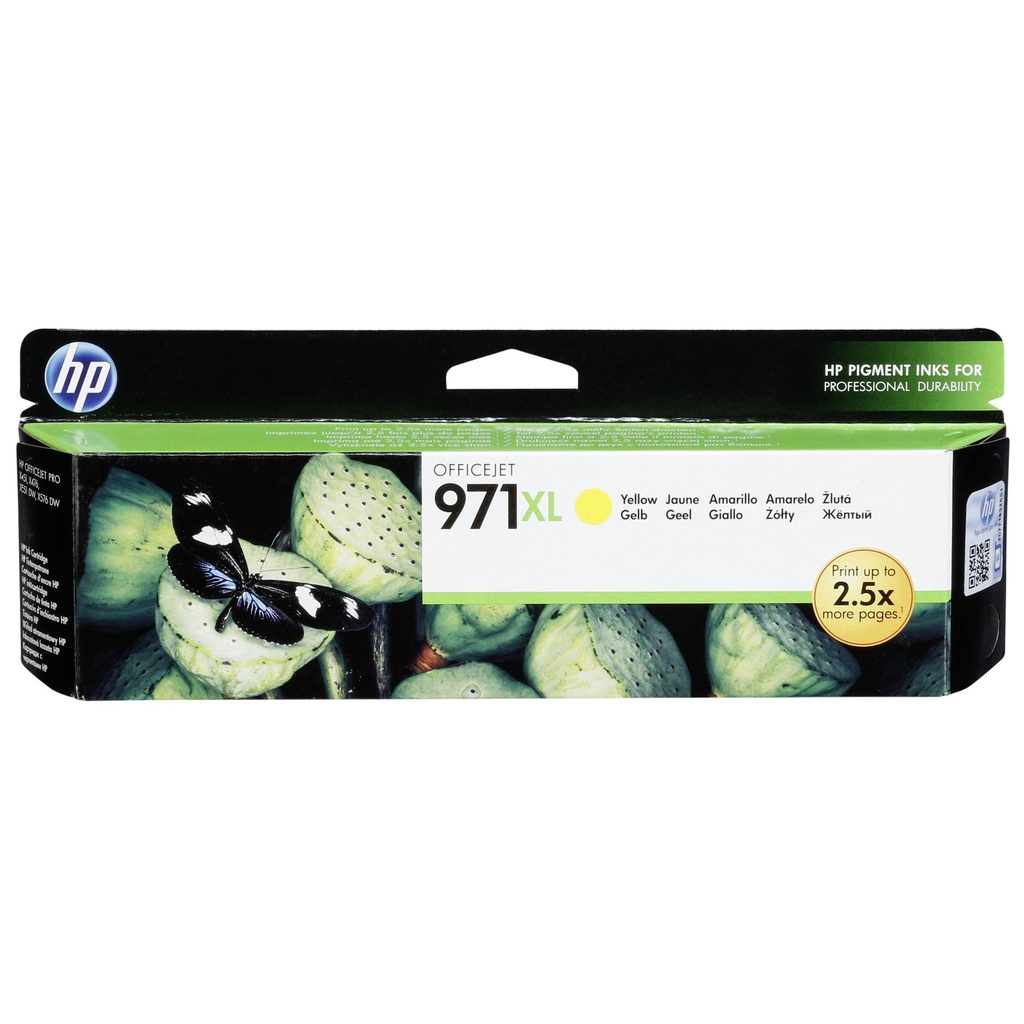 HP CN 628 AE ink cartridge yellow No. 971 XL