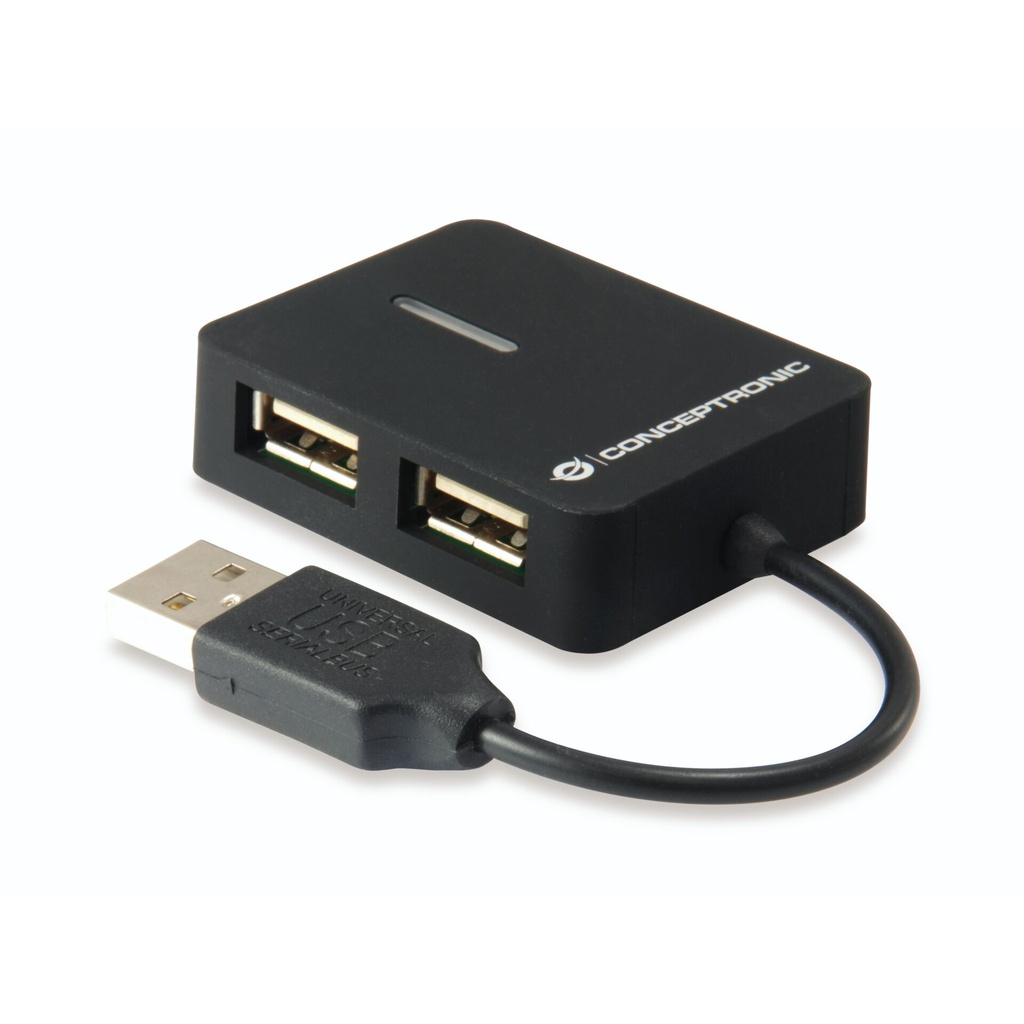 Conceptronic C4PUSB2 4 Port Travel-USB Hub