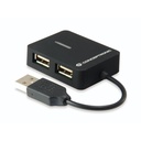 Conceptronic C4PUSB2 4 Port Travel-USB Hub