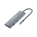 Conceptronic DONN06G 9-in-1 Docking Station
