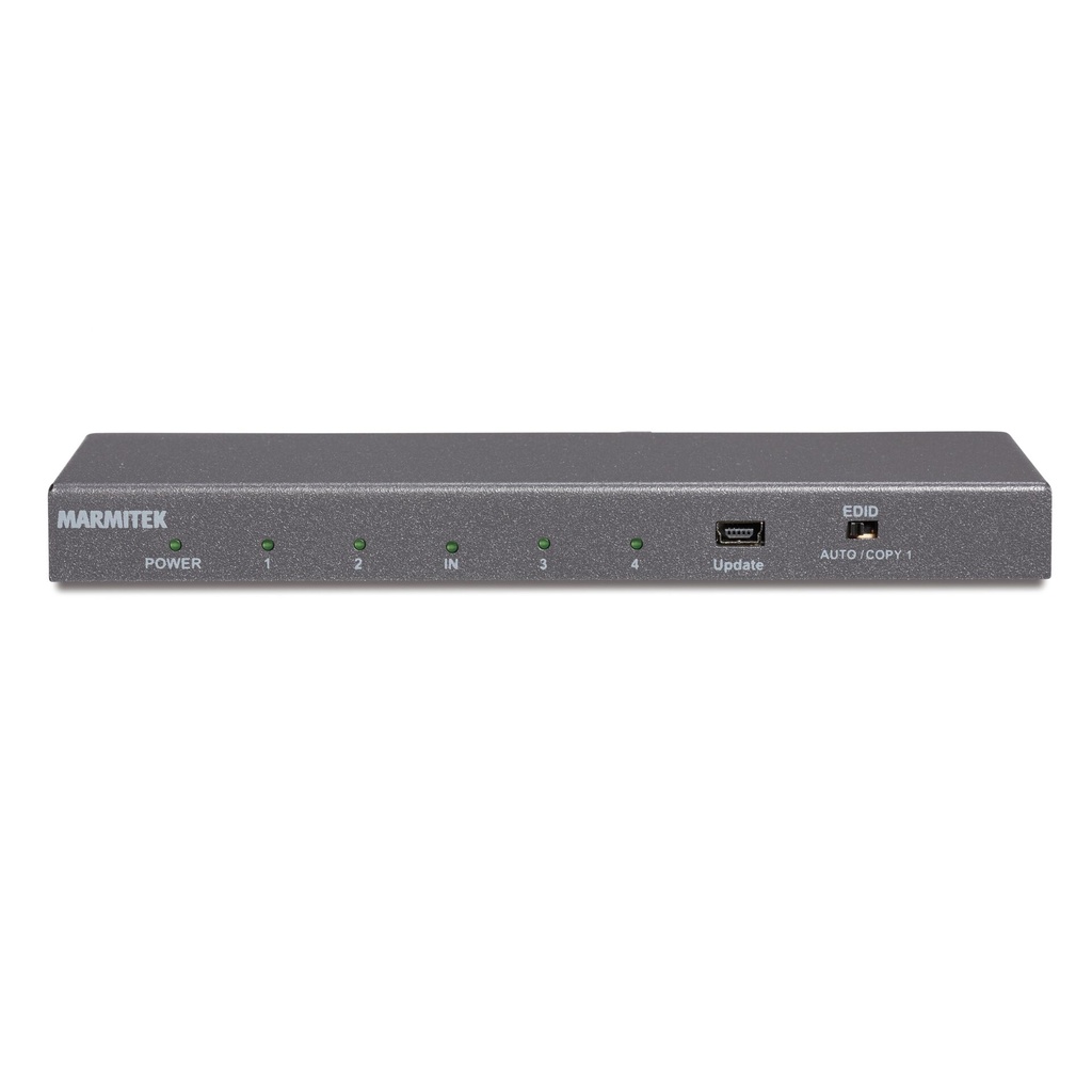 Marmitek Split 614 UHD 2.0 HDMI Splitter 1 in/4 out