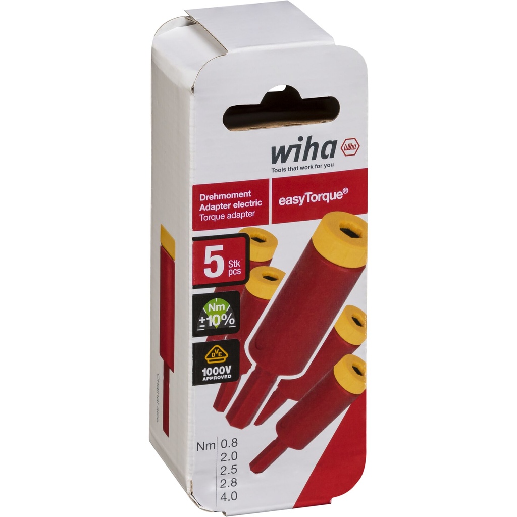 Wiha easyTorque Set with Adapter electric