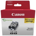Canon PGI-520 BK black Twin Pack