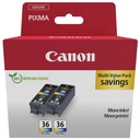 Canon CLI-36 Color Twin Pack