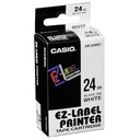 Casio XR-24 WE 1 24 mm black on white