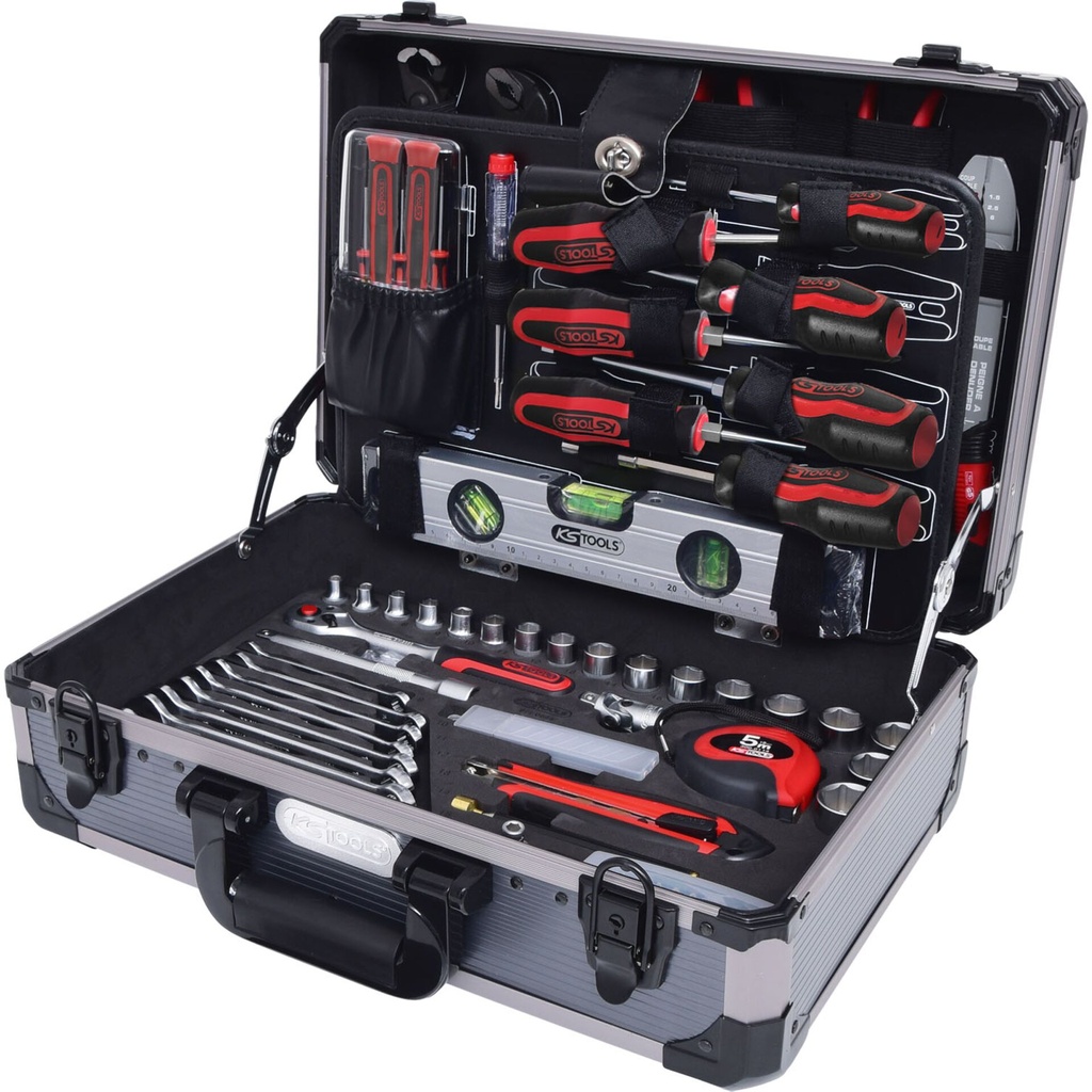 KS Tools 3/8  Universal Tool-Set 165-pieces 911.0665