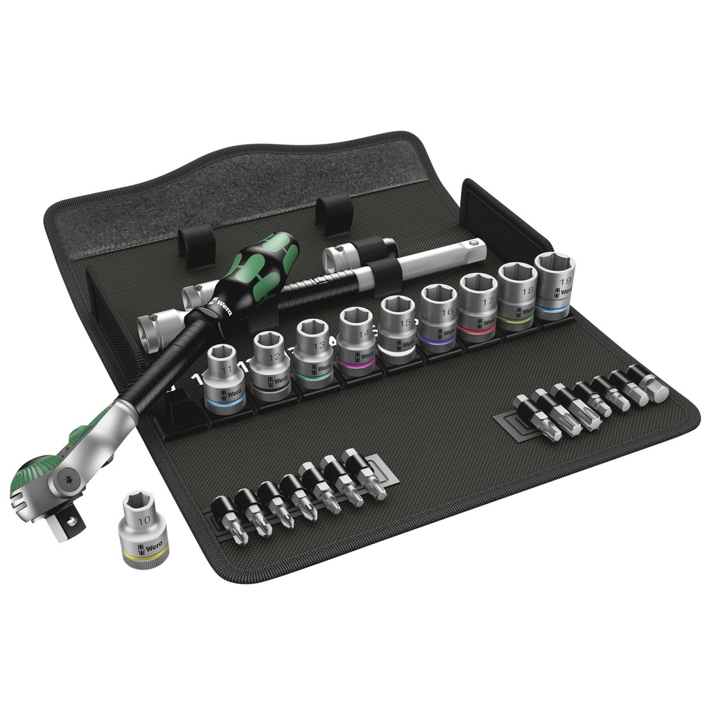 WERA 8100 SC 6 Zyklop speed ratchet set