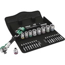 Wera 8100 SB 6 Zyklop Speed Ratchet Set 3/8  Drive metric