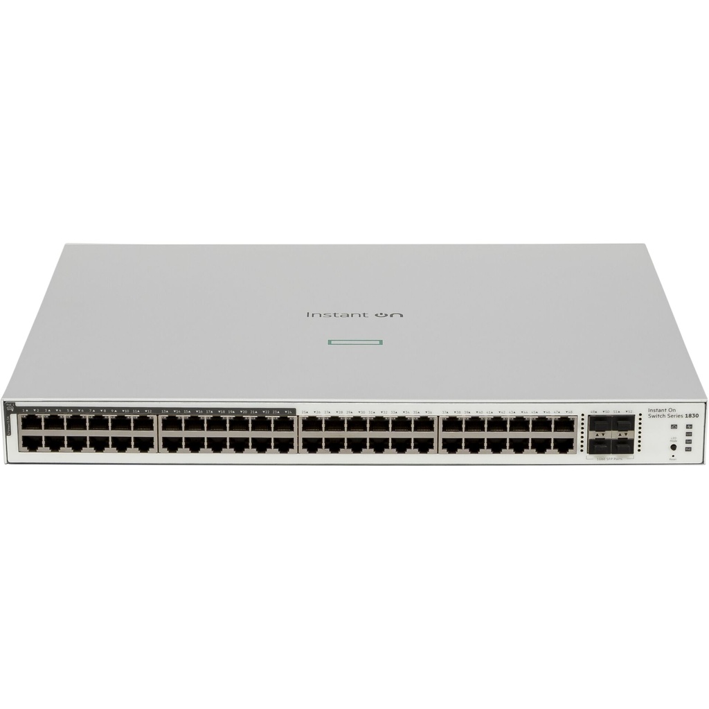 HPE Networking Instant On 1830 48p Gbit CL4 PoE 4p SFP