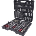 KS Tools 1/4 +3/8 +1/2   216 pcs CHROMEplus Socket Set