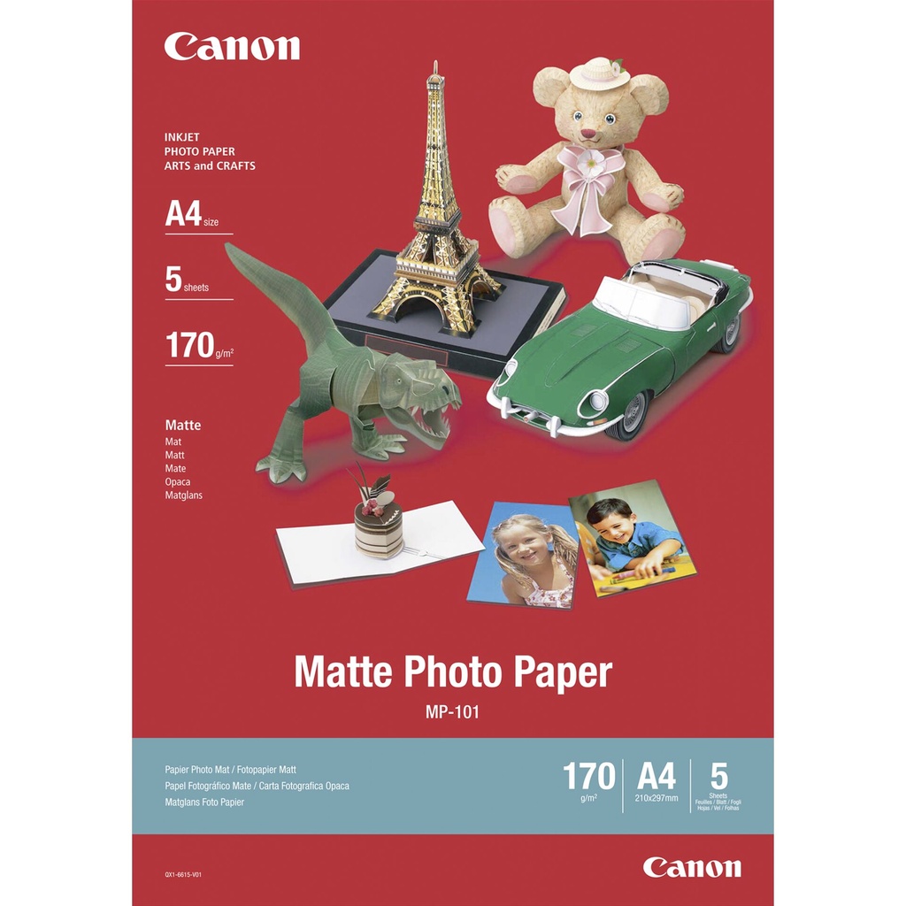 Canon MP-101 A 4, 5 Sheets matte, 170 g