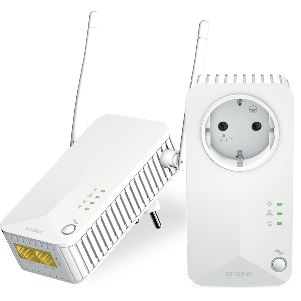 Strong POWERLWF600DUOEUV2 Powerline Wi-Fi 600 Kit