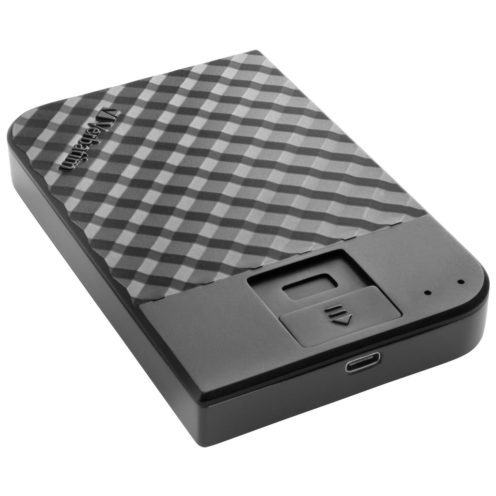 Verbatim Fingerprint Secure  2TB USB 3.1 Gen 1 USB-C 2,5