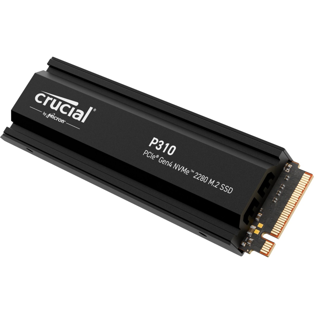 Crucial P310 Gen4 2280       4TB NVMe PCIe M.2 SSD with heatsink