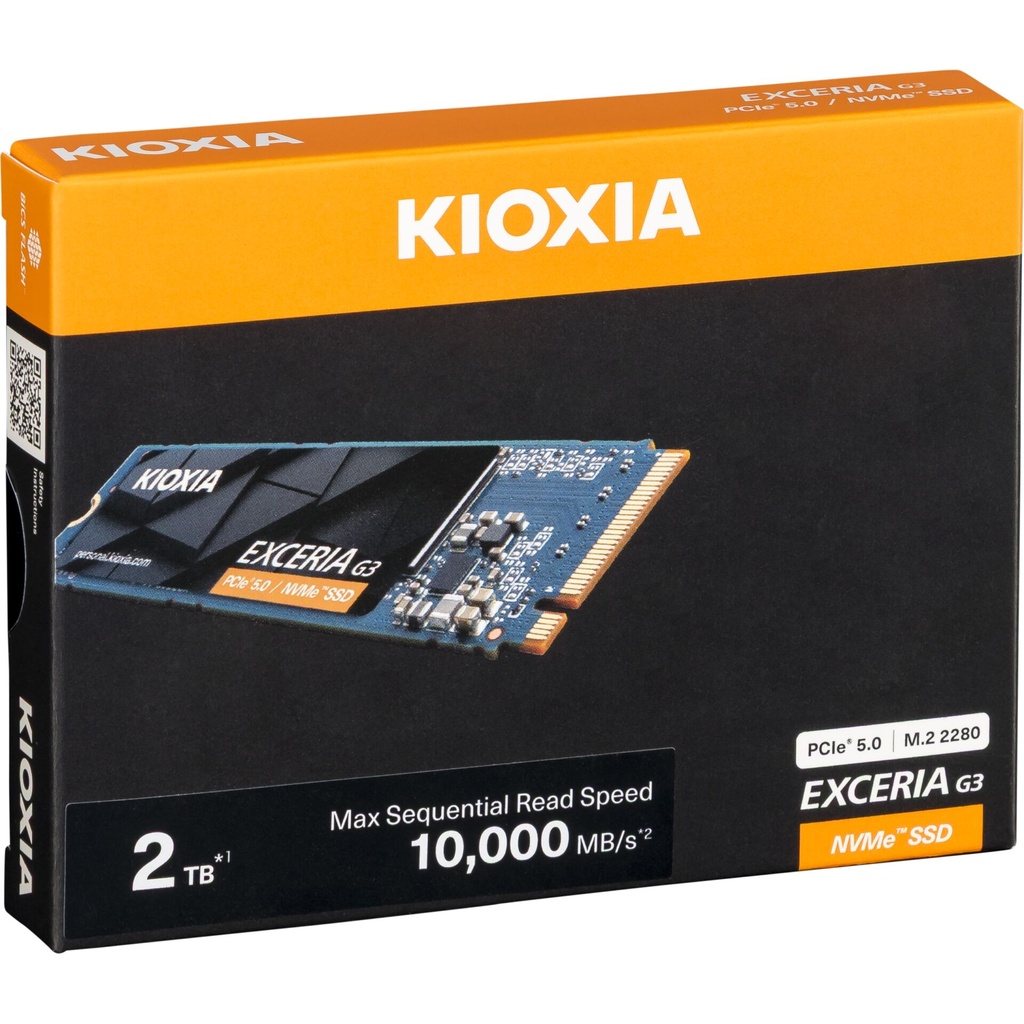 KIOXIA EXCERIA G3            2TB M.2 2280 PCIe 5.0   LVC10Z002TG
