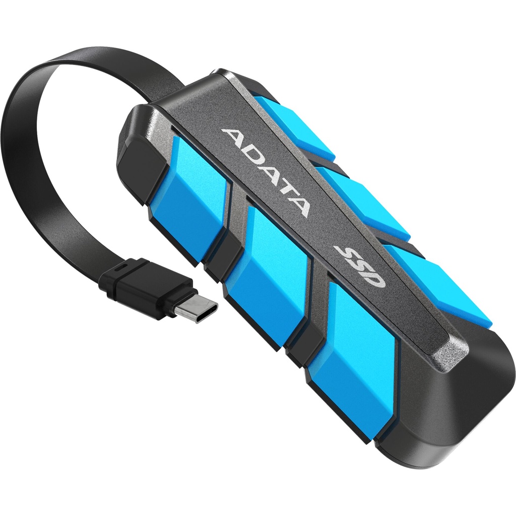 ADATA Externe SSD SC740      1TB Plug&Go blue 1050/1000  MIL.STD