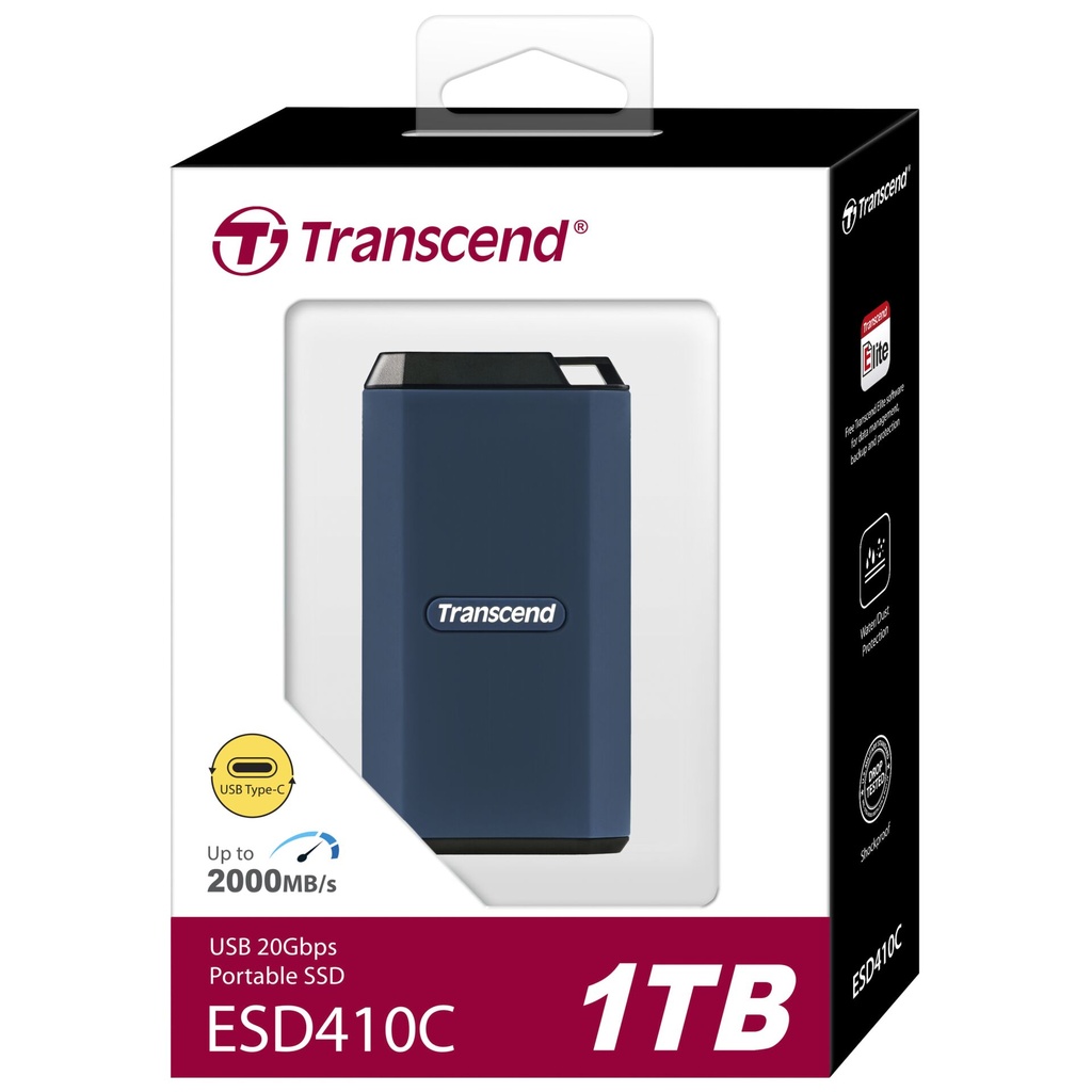 Transcend SSD ESD410C        1TB USB-C USB 3.2 Gen 2x2
