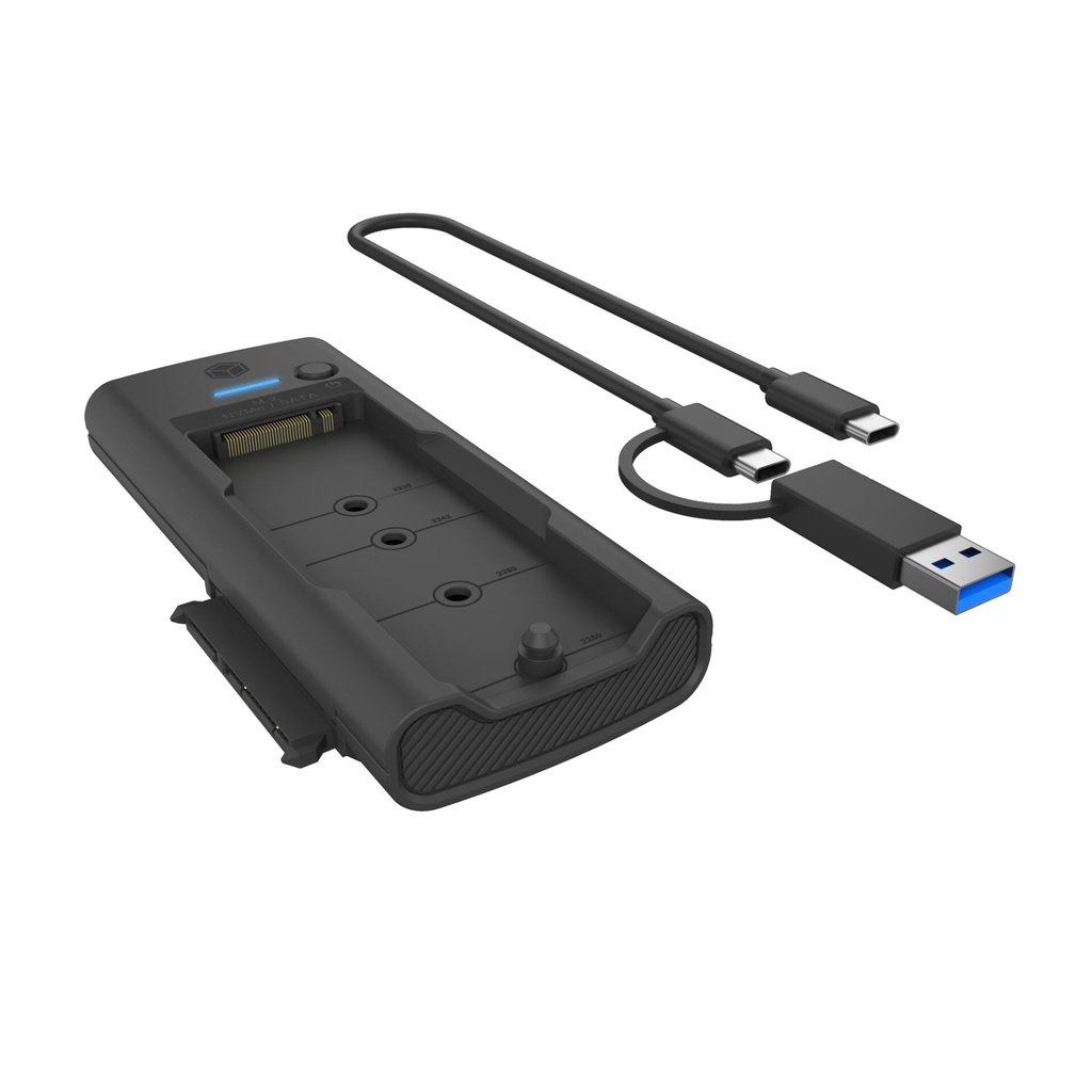 ICY BOX IB-180MS-C31 DockingStation M.2 NVMe&SATA SSD