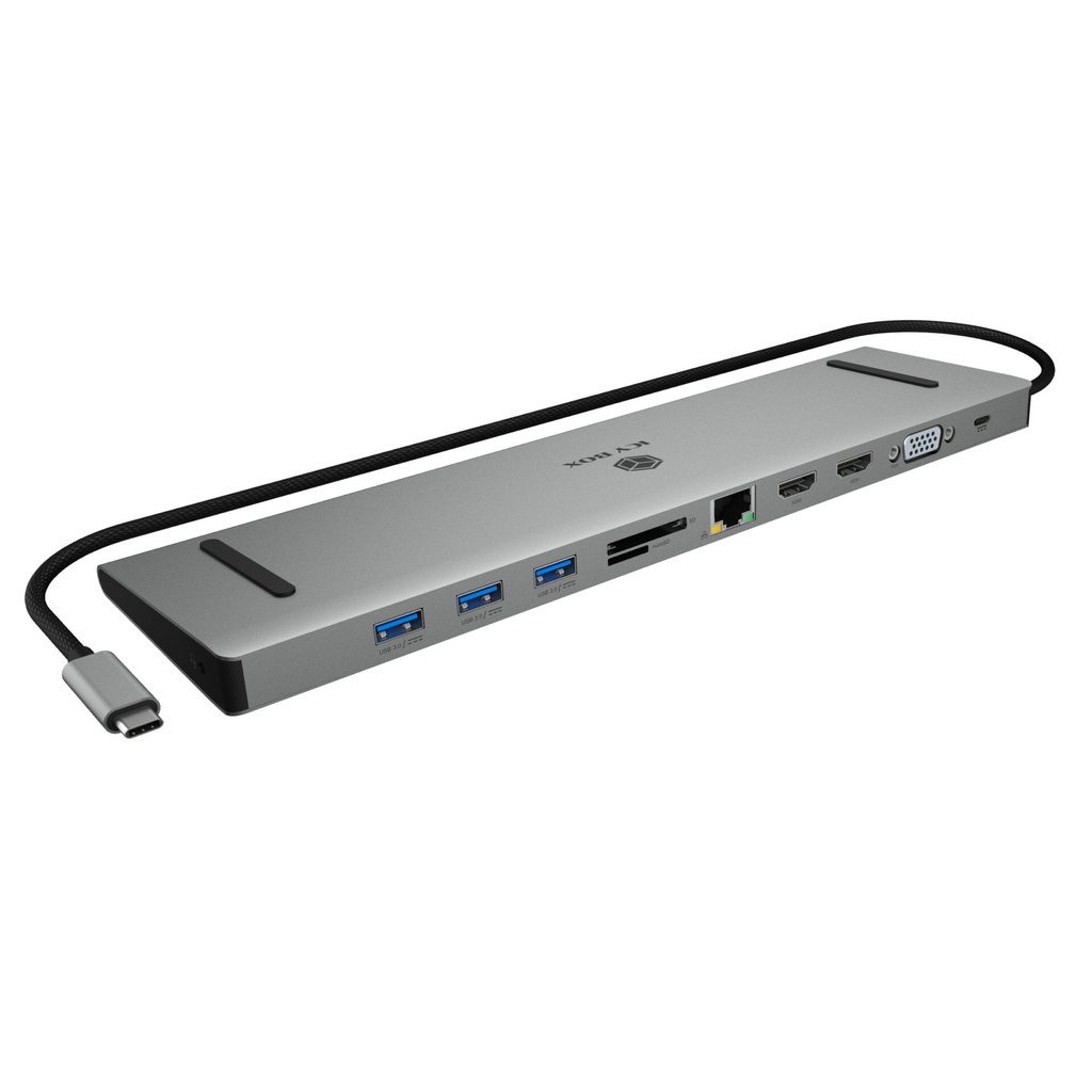 ICY BOX IB-DK2106a-CPD 11-in-1 DockingStation