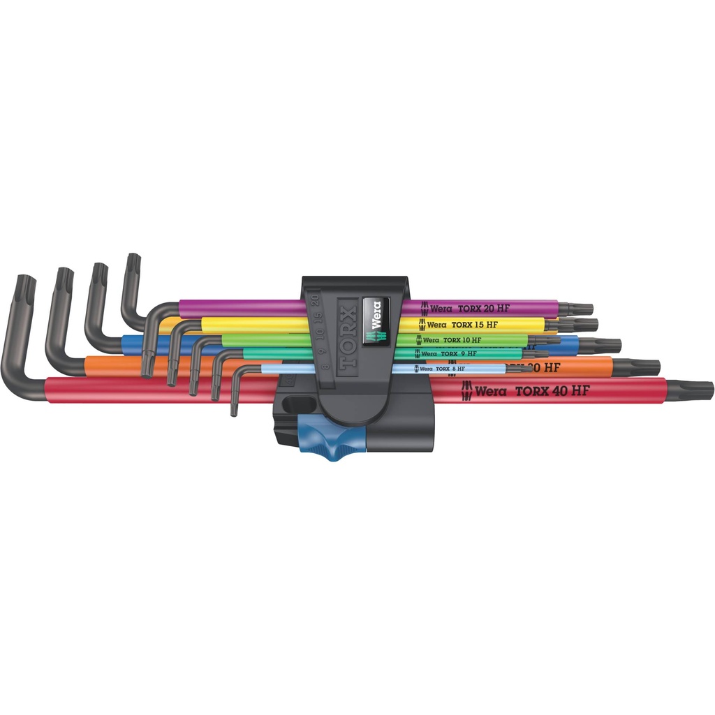 WERA 967/9 TX XL Multicolour HF 1 L-key set