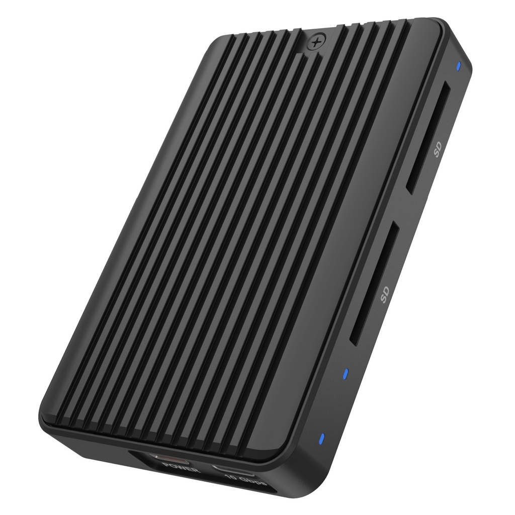 ICY BOX IB-CR602M-C31 M.2 SSD Gehäuse mit Cardreader