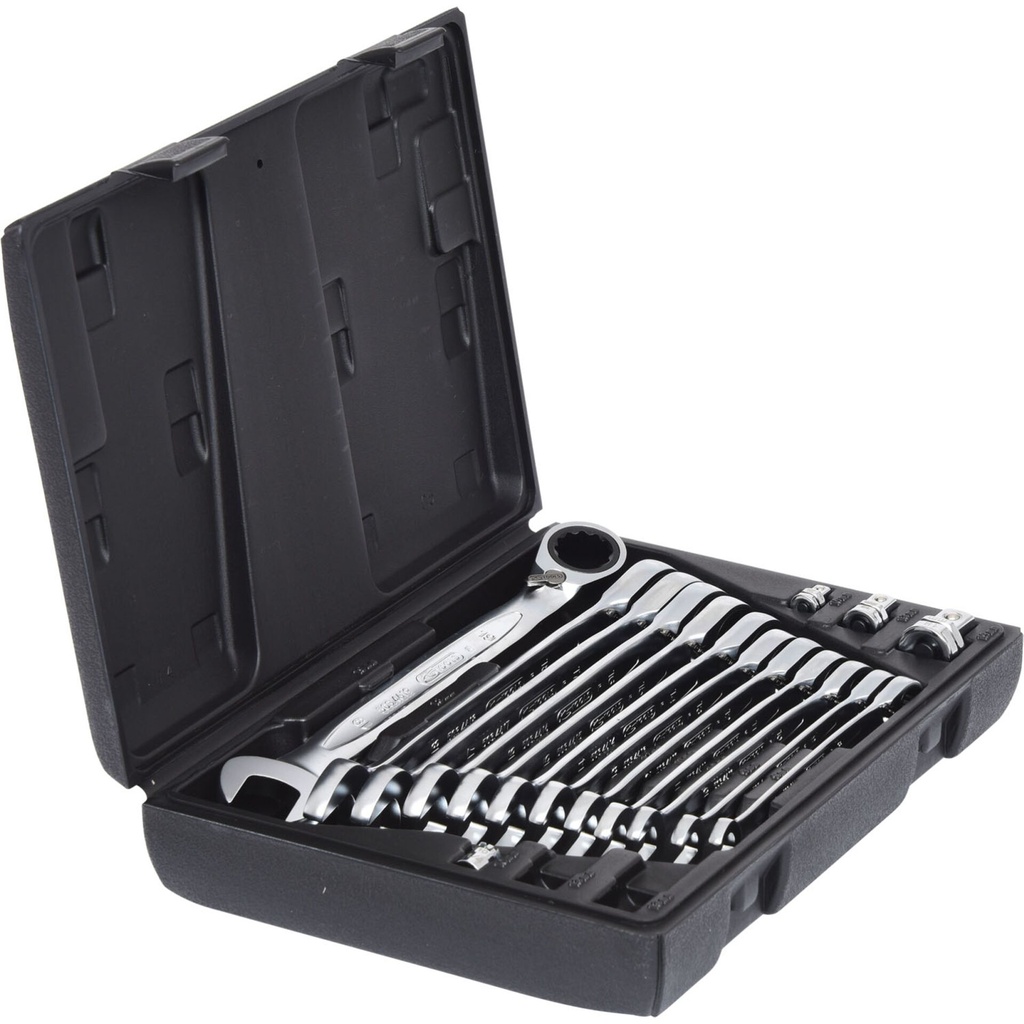 KS Tools GEARplus Ratchet Ring Spanner-Set 503.4666