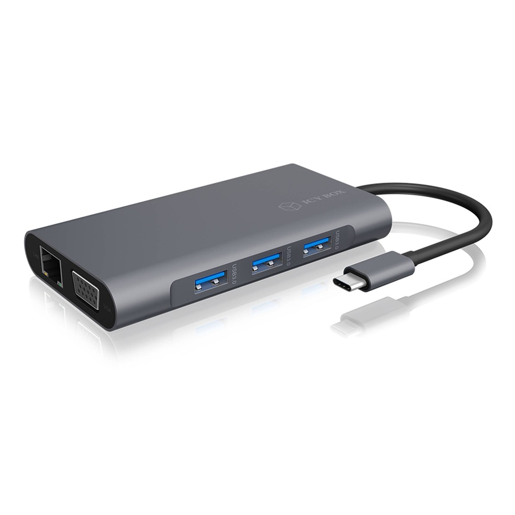 ICY BOX IB-DK4040-CPD Notebook Docking Station