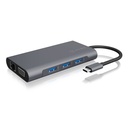 ICY BOX IB-DK4040-CPD Notebook Docking Station